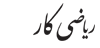 ریاضی کار